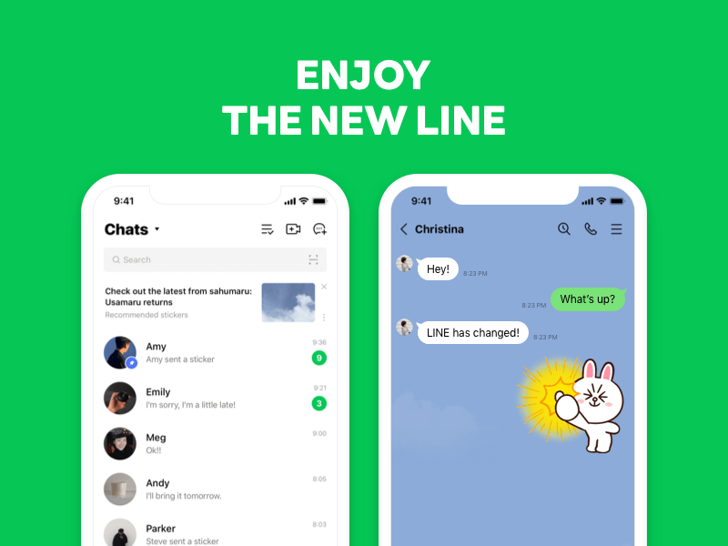 Line group list